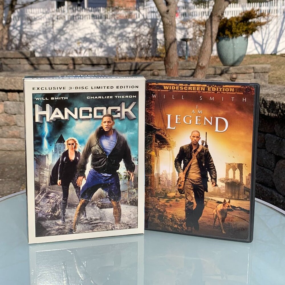 FIRM PRICE WILL SMITH DVD Movies Limited Edition 3 Disc Hancock and I Am Legend